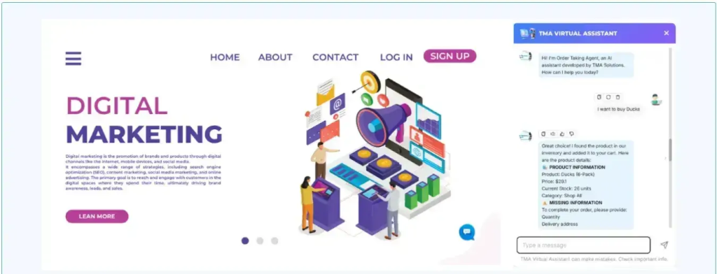 Client Order Assistant