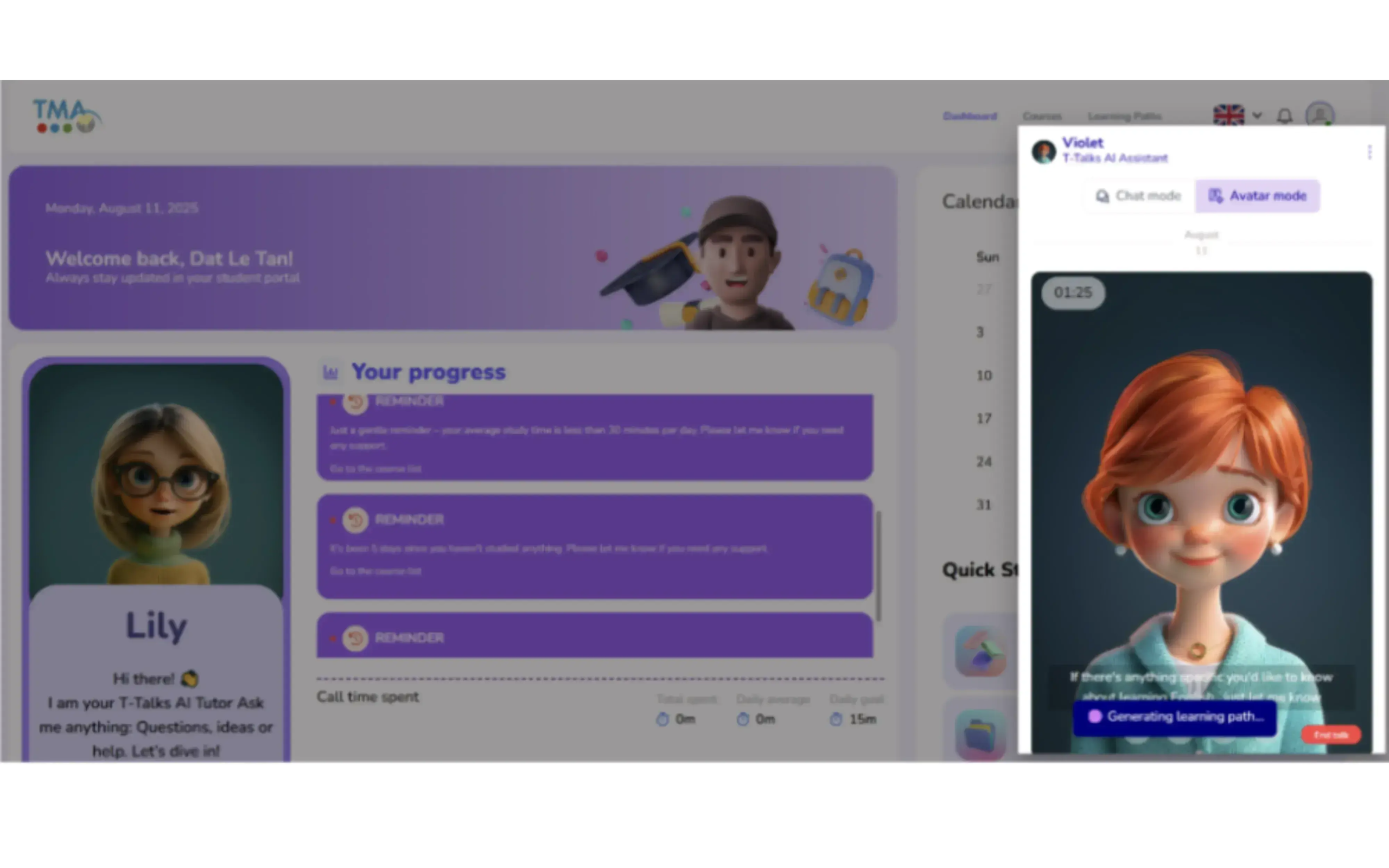 Language Learning Support Agent